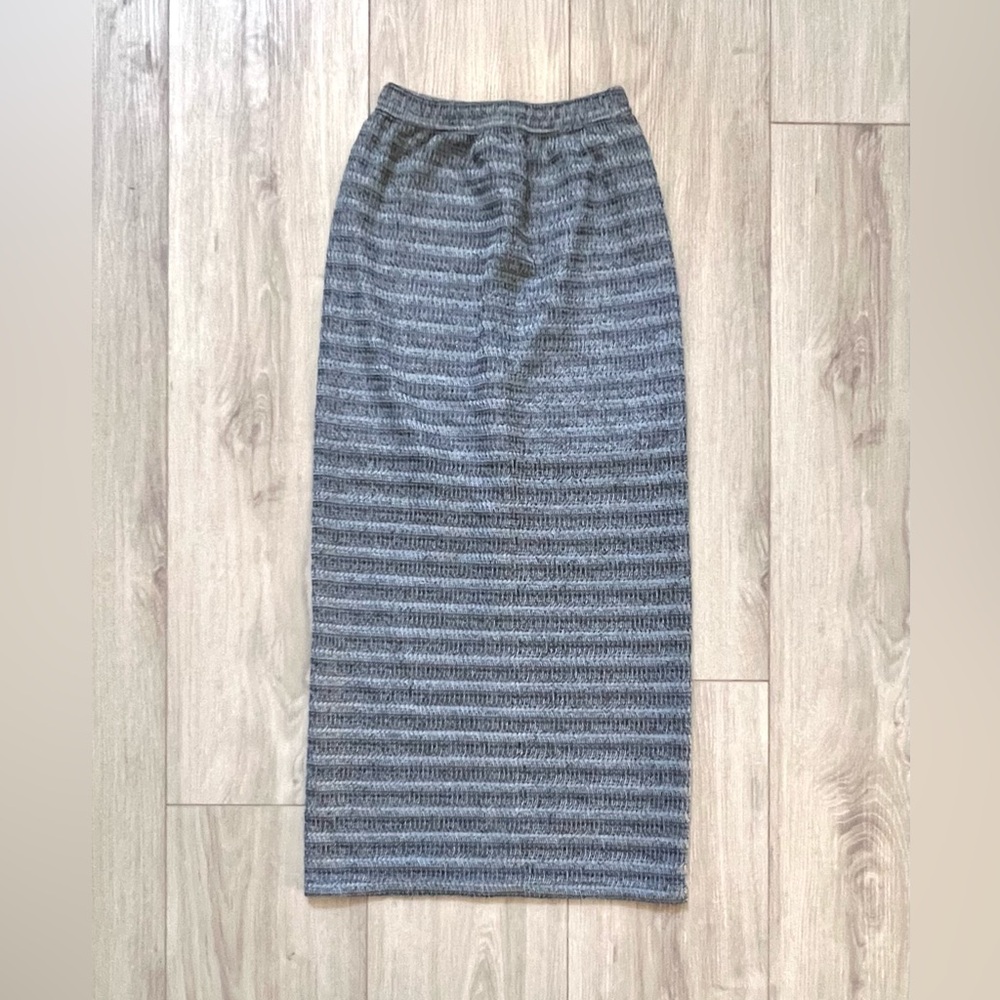 (New) Knit Skirt with Waistband, XS